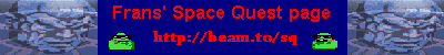 Frans' Space Quest Page banner 1
