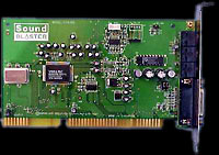 A Creative Labs SoundBlaster