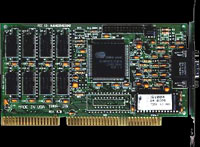 An ISA video card