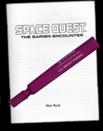 Space Quest 1 EGA hintbook